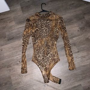 Cheetah bodysuit